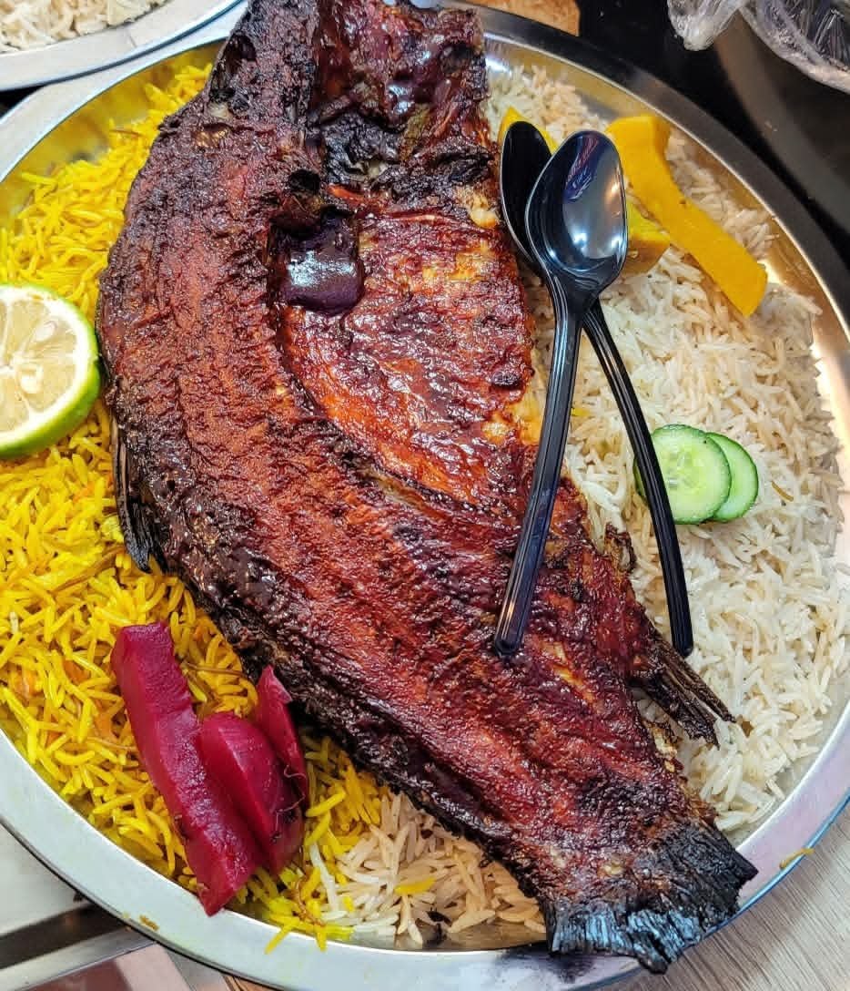 صينية سمكة شوي ع تمن